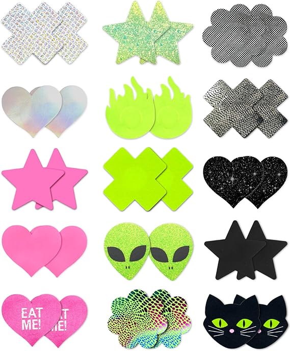 PASTIES RAVE PACK